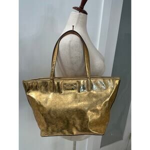 Kate Spade Gold Harmony Metro Spade tote bag